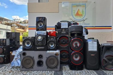 PM faz balanço positivo das ações contra a perturbação do sossego em Muriaé