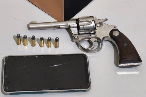 Patrulha Rural realiza prisão por porte ilegal de arma de fogo