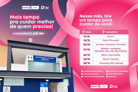 Mais tempo para cuidar melhor de quem precisa