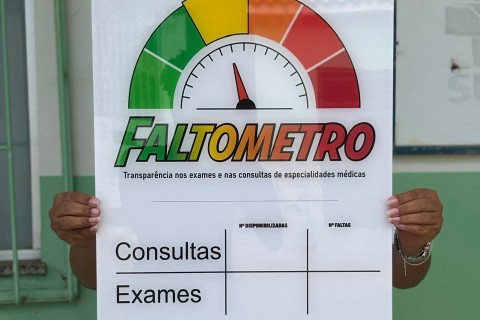 Secretaria Municipal de Saúde implanta o quadro “Faltômetro” nas Unidades Básicas de Saúde