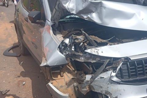 Acidente grave na Estrada Belisário-Itamuri