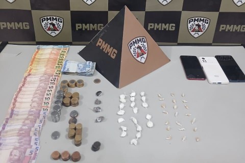 PM prende elemento por tráfico ilícito de drogas em Muriaé