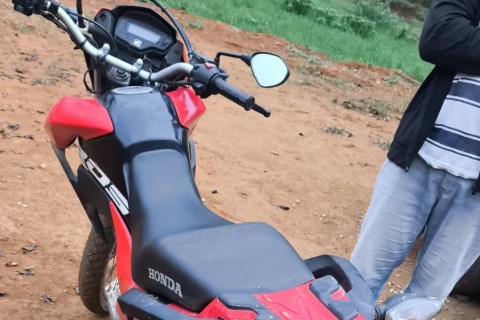 Polícia recupera moto roubada em Miradouro