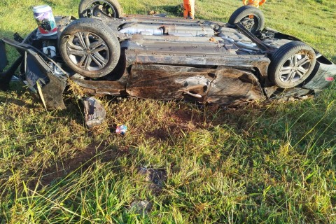 Acidente deixa duas vítimas fatais na BR 482