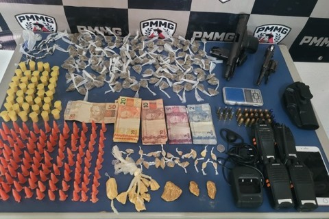 Ação do Ministério Público e Polícia Militar combate o crime organizado na região de Além Paraíba,