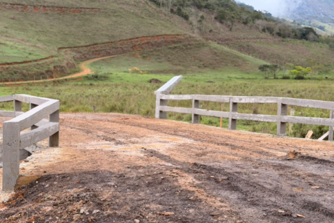 Prefeitura inaugura nova ponte de concreto na região rural de Belisário