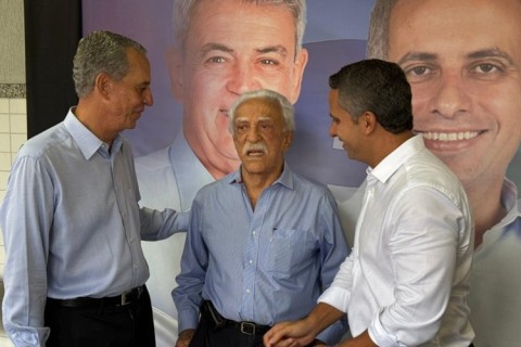 PSD recebe Paulo Filho em ato de filiação com presença de Gilberto Kassab