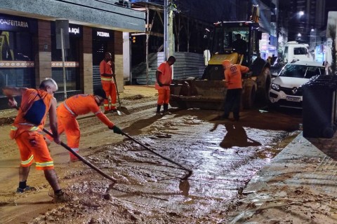 RUA DESEMBARGADOR CANÊDO INTERDITADA