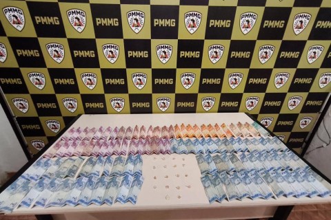 Polícia prende autor por tráfico de drogas em Carangola