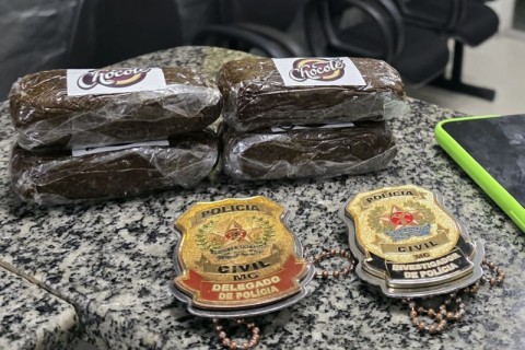 Homem é preso por tráfico de drogas sintéticas em Muriaé