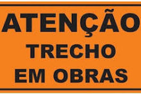 Novo trecho interditado