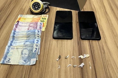 PM combate tráfico de drogas e corrupção de menores no bairro Barra em Muriaé