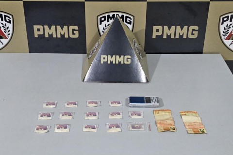 Menor[é apreendido em Divino por tráfico de drogas