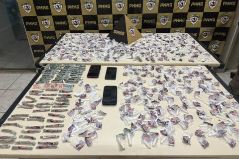 Polícia apreende grande quantidade de drogas e reforça cerco ao crime organizado